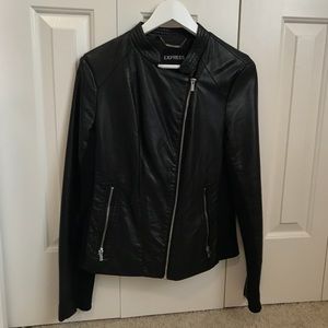 Express faux leather jacket